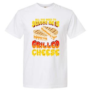 Grilled Cheese Foodie Gift Campfire Toaster Sandwich Graphic Gift Garment-Dyed Heavyweight T-Shirt