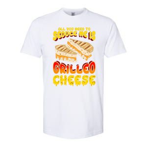 Grilled Cheese Foodie Gift Campfire Toaster Sandwich Graphic Gift Softstyle CVC T-Shirt