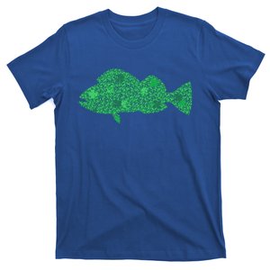 Green Clover Fish St Patrick's Day Love Fishing Gift T-Shirt