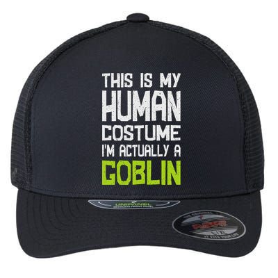 Goblin Creature Fantasy World Goblin Leprechaun Costume Flexfit Unipanel Trucker Cap