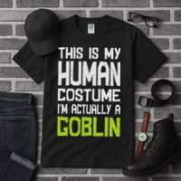 Goblin Creature Fantasy World Goblin Leprechaun Costume Tall T-Shirt