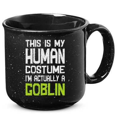 Goblin Creature Fantasy World Goblin Leprechaun Costume 15oz Campfire Ceramic Mug