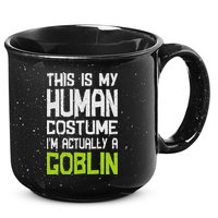 Goblin Creature Fantasy World Goblin Leprechaun Costume 15oz Campfire Ceramic Mug