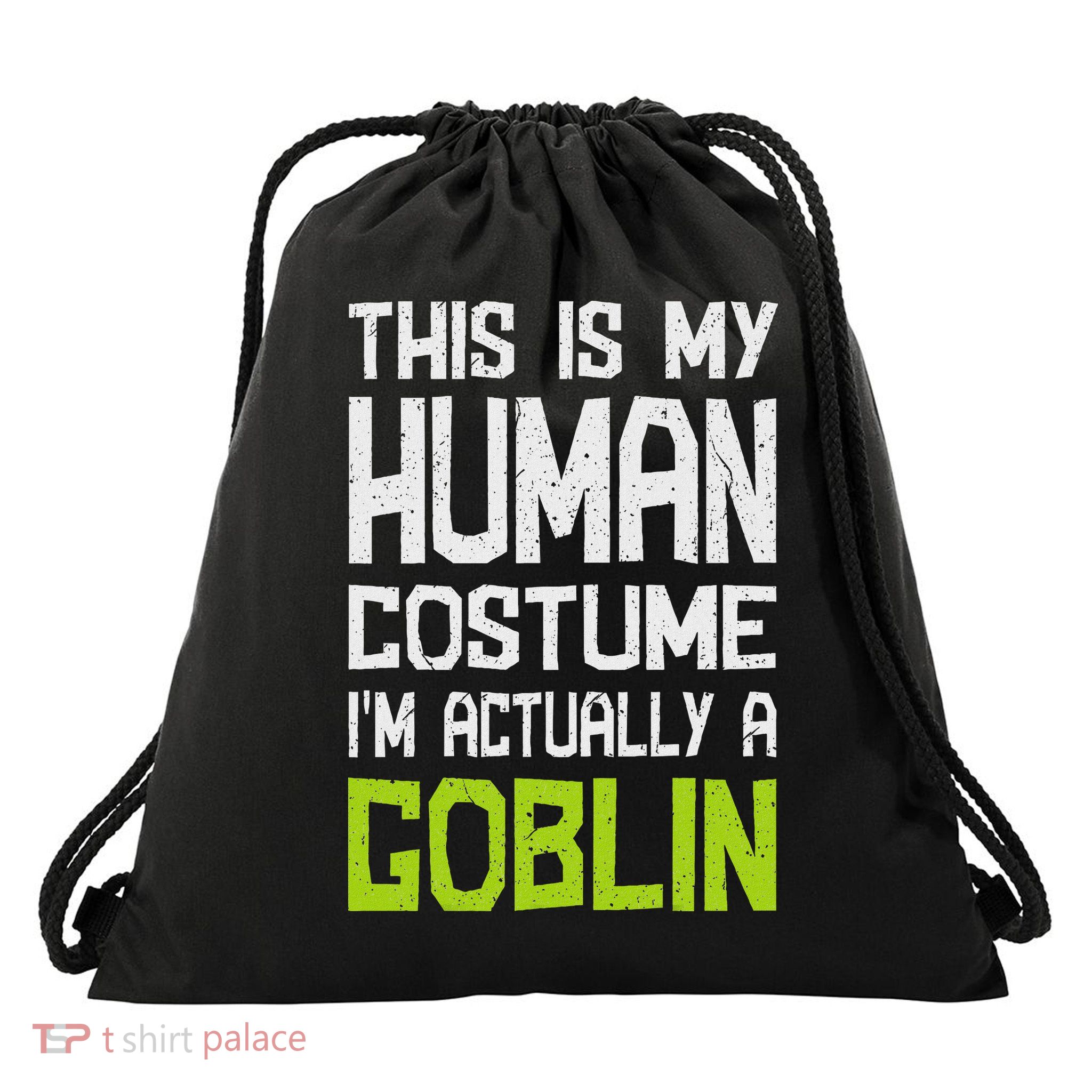 Goblin Creature Fantasy World Goblin Leprechaun Costume Drawstring Bag