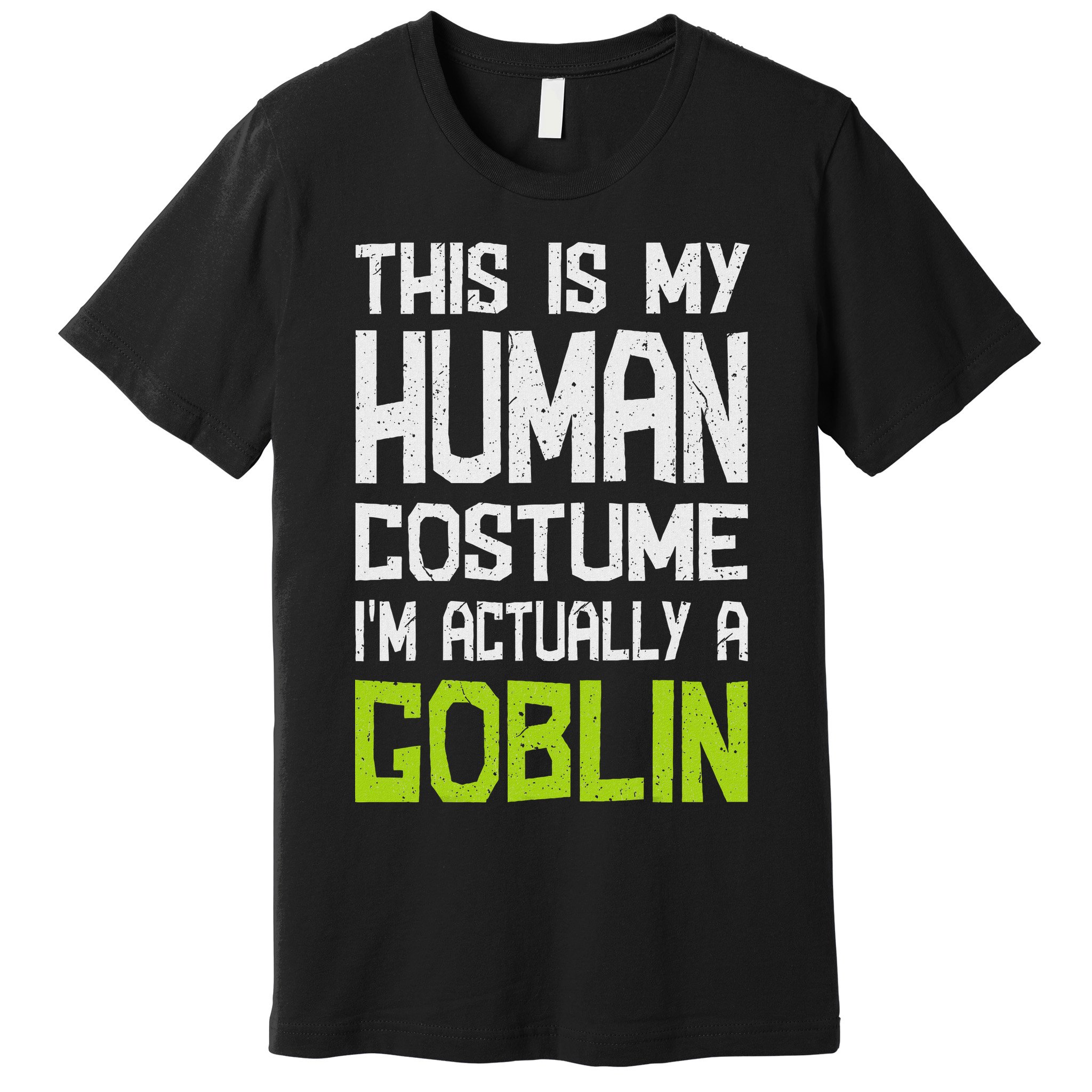 Goblin Creature Fantasy World Goblin Leprechaun Costume Premium T-Shirt