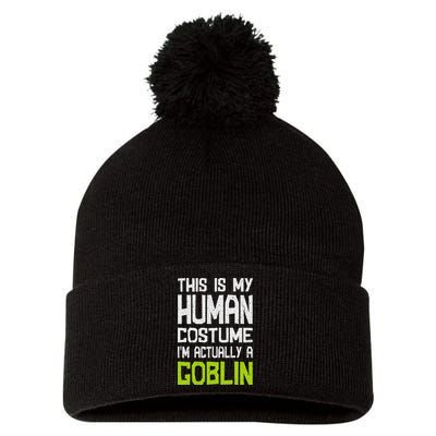 Goblin Creature Fantasy World Goblin Leprechaun Costume Pom Pom 12in Knit Beanie