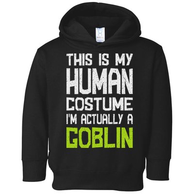 Goblin Creature Fantasy World Goblin Leprechaun Costume Toddler Hoodie