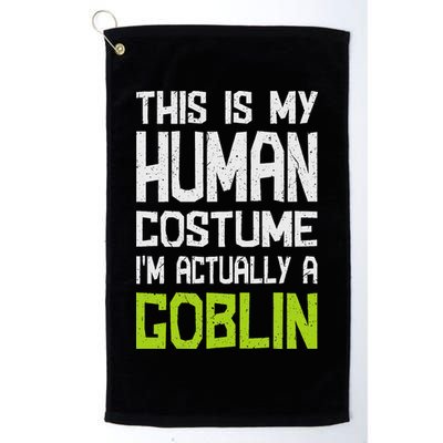 Goblin Creature Fantasy World Goblin Leprechaun Costume Golf Towel