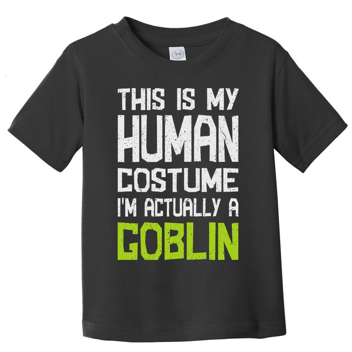 Goblin Creature Fantasy World Goblin Leprechaun Costume Toddler T-Shirt