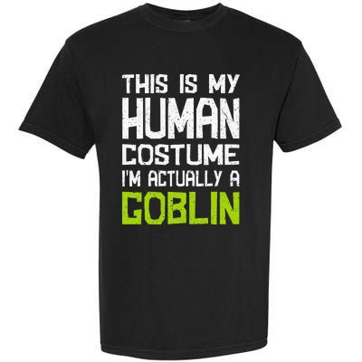 Goblin Creature Fantasy World Goblin Leprechaun Costume Garment-Dyed Heavyweight T-Shirt