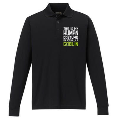 Goblin Creature Fantasy World Goblin Leprechaun Costume Performance Long Sleeve Polo