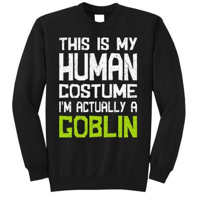 Goblin Creature Fantasy World Goblin Leprechaun Costume Sweatshirt