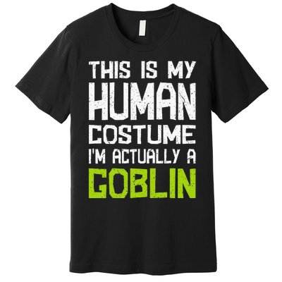 Goblin Creature Fantasy World Goblin Leprechaun Costume Premium T-Shirt