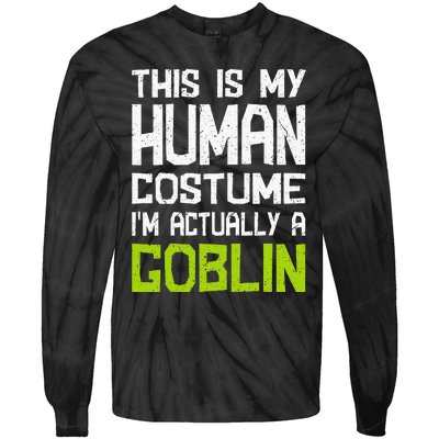 Goblin Creature Fantasy World Goblin Leprechaun Costume Tie-Dye Long Sleeve Shirt