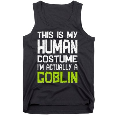 Goblin Creature Fantasy World Goblin Leprechaun Costume Tank Top