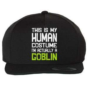 Goblin Creature Fantasy World Goblin Leprechaun Costume Wool Snapback Cap