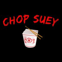 Graphic Chinese Food Chop Suey Cooling Performance Crew T-Shirt
