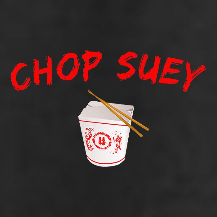 Graphic Chinese Food Chop Suey 11oz C Handle Ceramic Mug