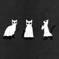 Ghost Cats Funny Halloween Adult Drive Performance Visor