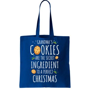 GrandmaS Cookies Funny Grandpa Santa Christmas Costume Gift Tote Bag