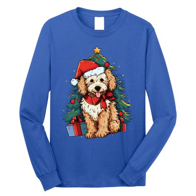 Goldendoodle Christmas Funny Dog Xmas Gift Long Sleeve Shirt