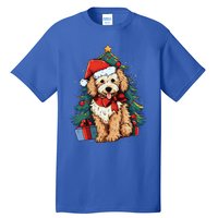 Goldendoodle Christmas Funny Dog Xmas Gift Tall T-Shirt