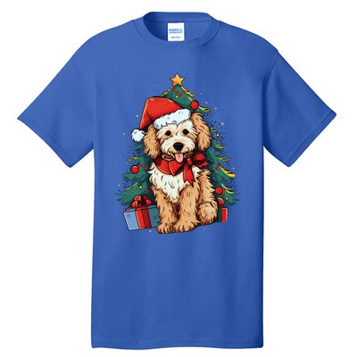 Goldendoodle Christmas Funny Dog Xmas Gift Tall T-Shirt