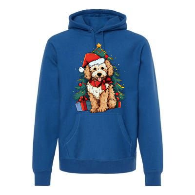 Goldendoodle Christmas Funny Dog Xmas Gift Premium Hoodie