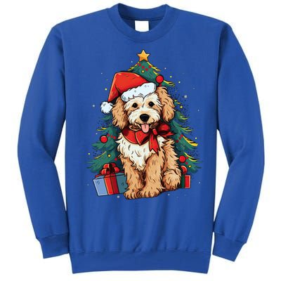 Goldendoodle Christmas Funny Dog Xmas Gift Tall Sweatshirt