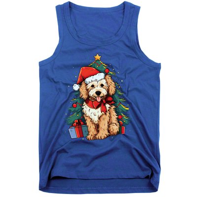 Goldendoodle Christmas Funny Dog Xmas Gift Tank Top