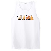 Ghost Cats Funny Halloween Cat PosiCharge Competitor Tank