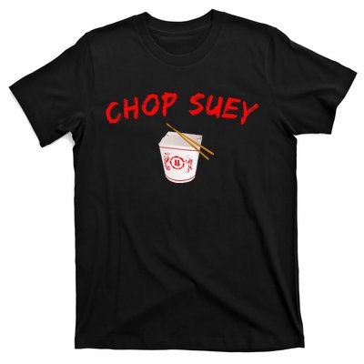 Graphic Chinese Food Apparelchop Suey T-Shirt