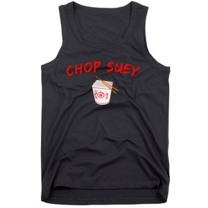 Graphic Chinese Food Apparelchop Suey Tank Top