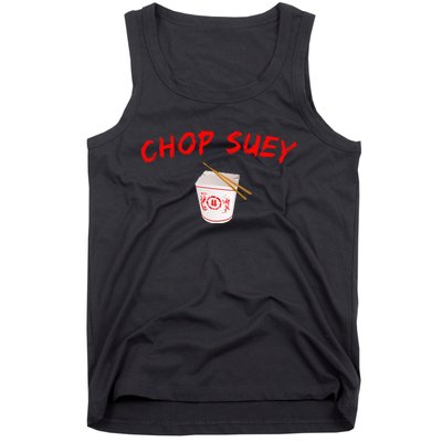 Graphic Chinese Food Apparelchop Suey Tank Top