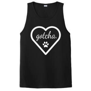 Gotcha Cute For Dog Adoption Day New Owner PosiCharge Competitor Tank