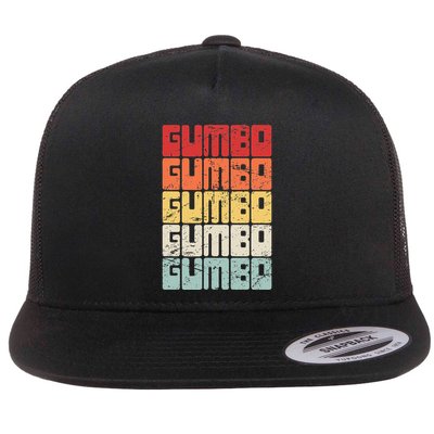 Gumbo Cajun Food Louisiana Gumbo Flatbill Hat