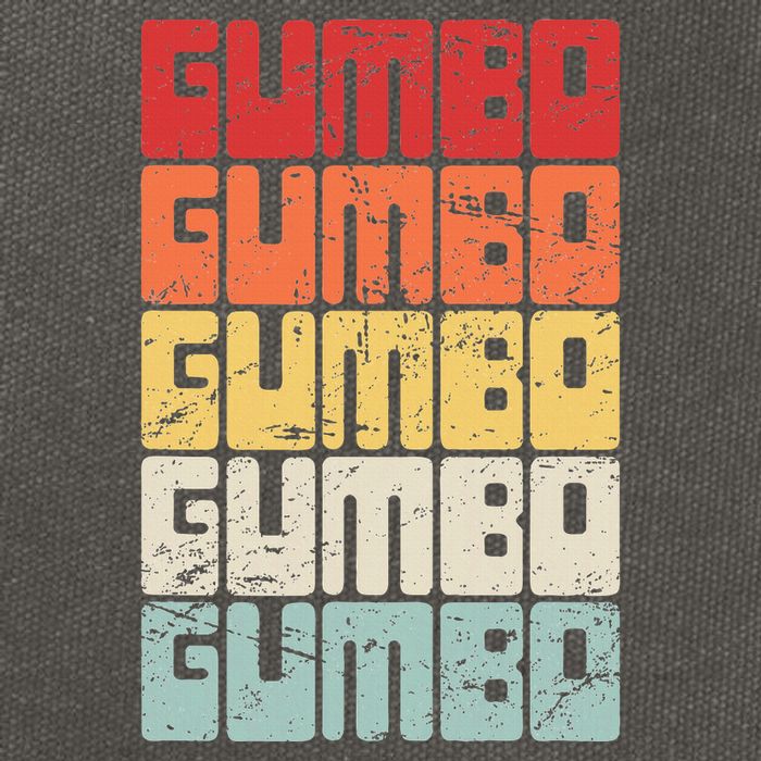 Gumbo Cajun Food Louisiana Gumbo Cotton Canvas Backpack