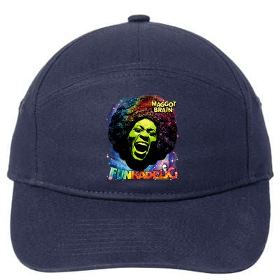 George Clinton Funky Maggot Brain Gift 7-Panel Snapback Hat