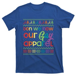 Gay Christmas Funny Lgbt Don We Now Our Gay Rainbow Meaningful Gift T-Shirt