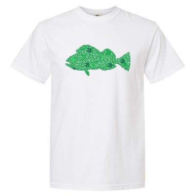 Green Clover Fish St Patrick's Day Love Fishing Great Gift Garment-Dyed Heavyweight T-Shirt