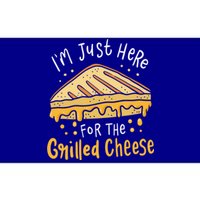 Grilled Cheese Funny Gift I'm Just Here For The Grilled Cheese Cool Gift Bumper Sticker