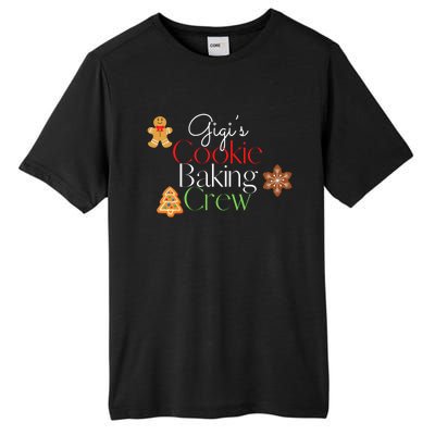 Gigi’S Christmas Family Matching Group Cookie Baking Crew Gift Tall Fusion ChromaSoft Performance T-Shirt