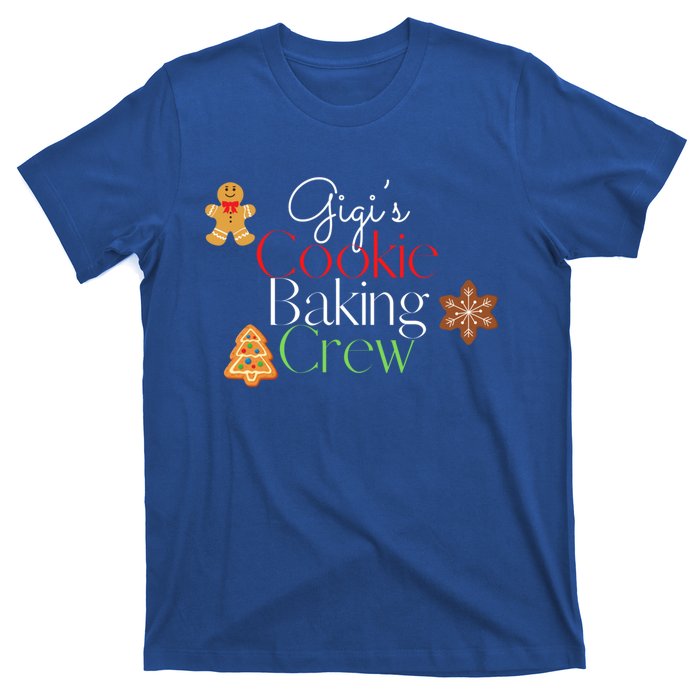 Gigi’S Christmas Family Matching Group Cookie Baking Crew Gift T-Shirt