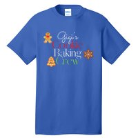 Gigi’S Christmas Family Matching Group Cookie Baking Crew Gift Tall T-Shirt