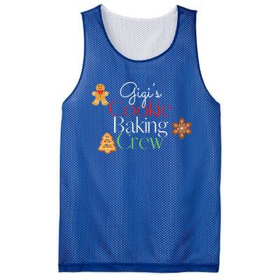 Gigi’S Christmas Family Matching Group Cookie Baking Crew Gift Mesh Reversible Basketball Jersey Tank