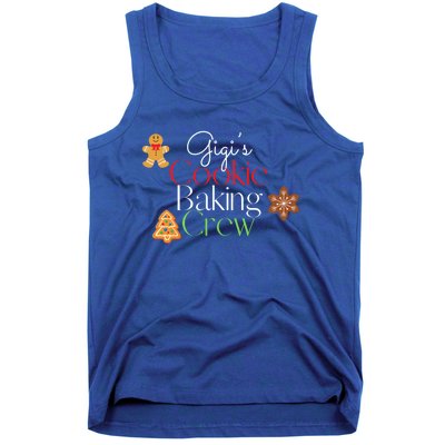 Gigi’S Christmas Family Matching Group Cookie Baking Crew Gift Tank Top