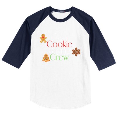 Gigi’S Christmas Family Matching Group Cookie Baking Crew Gift Baseball Sleeve Shirt