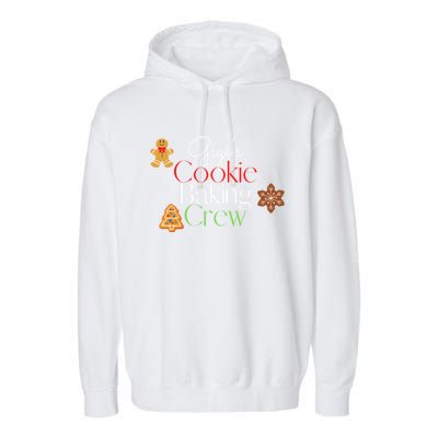 Gigi’S Christmas Family Matching Group Cookie Baking Crew Gift Garment-Dyed Fleece Hoodie