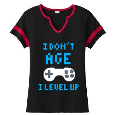 Gaming Cool Gift Ladies Halftime Notch Neck Tee