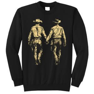 Gay Cowboy Gay Western Lgbtqia Gay Rodeo Sweatshirt